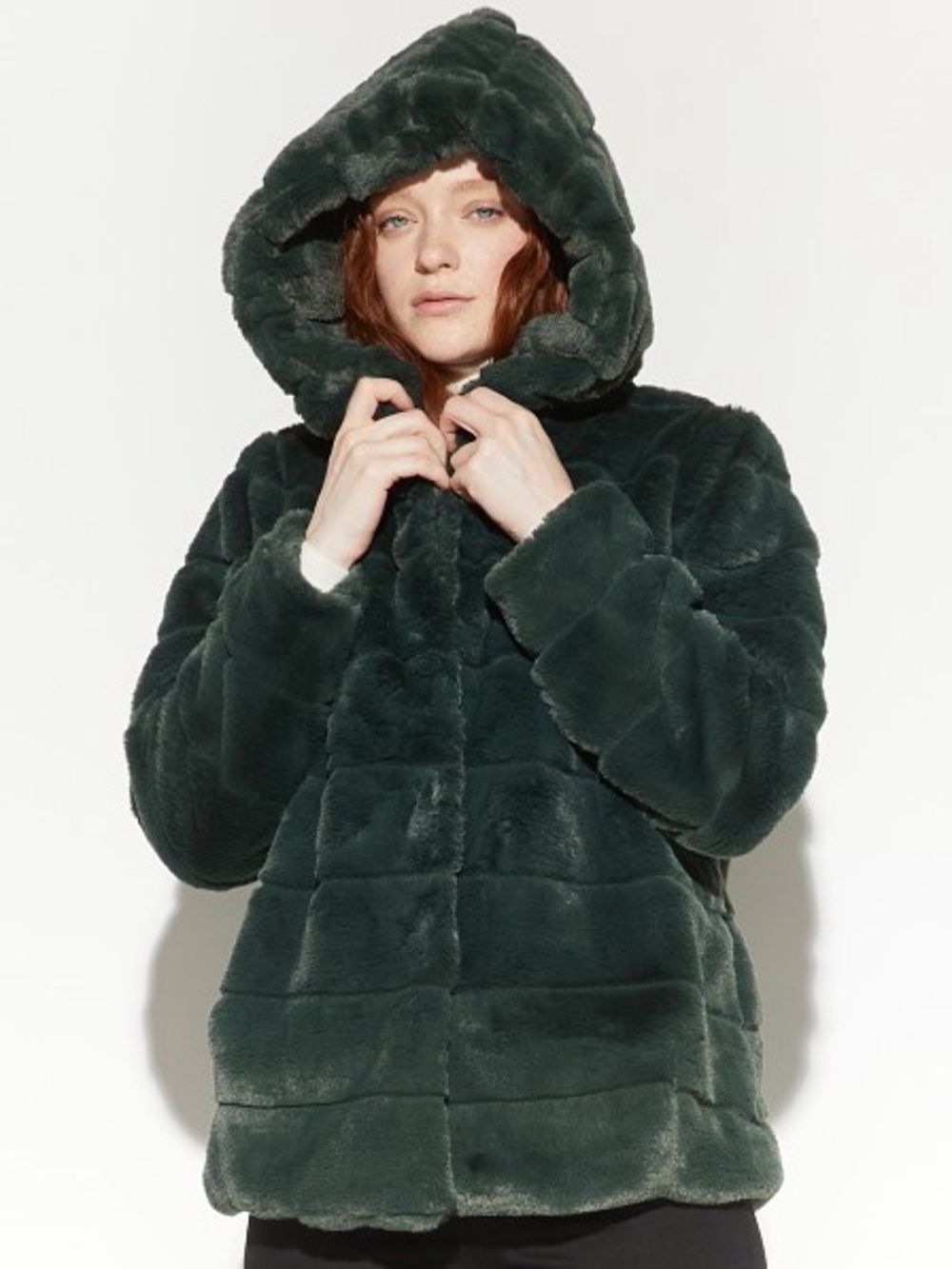 NWT Apparis Goldie Faux Fur Hooded Jacket
